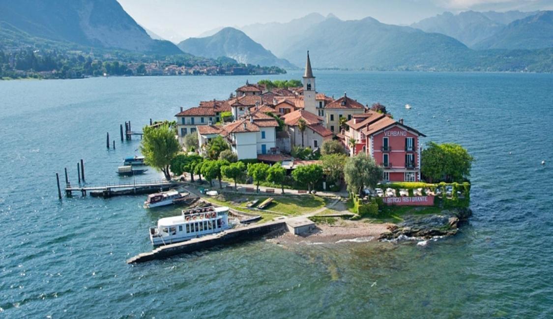 Antico Palazzo Lago Maggiore Verbania Exterior foto